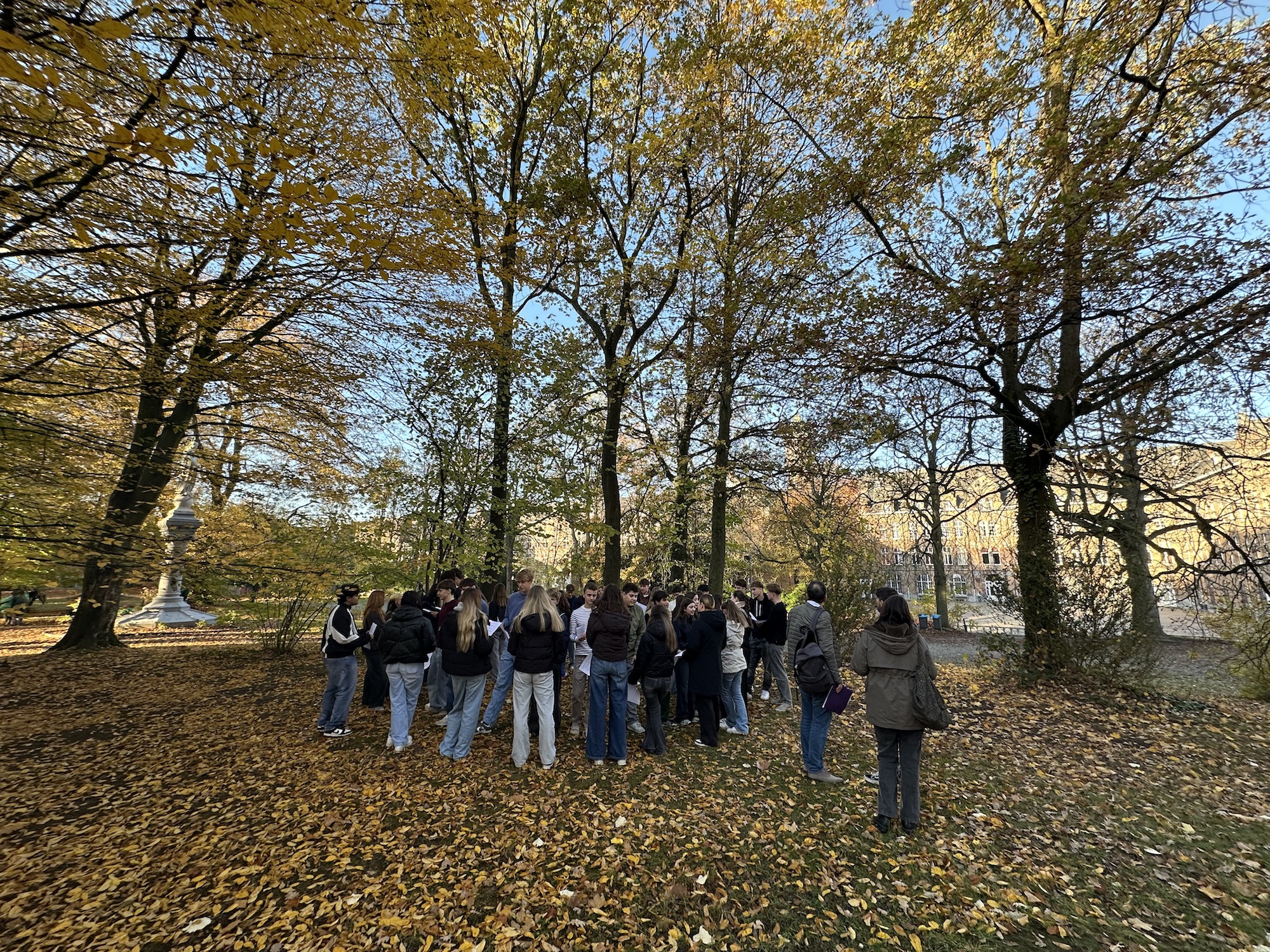 Erasmus 8A im Park
